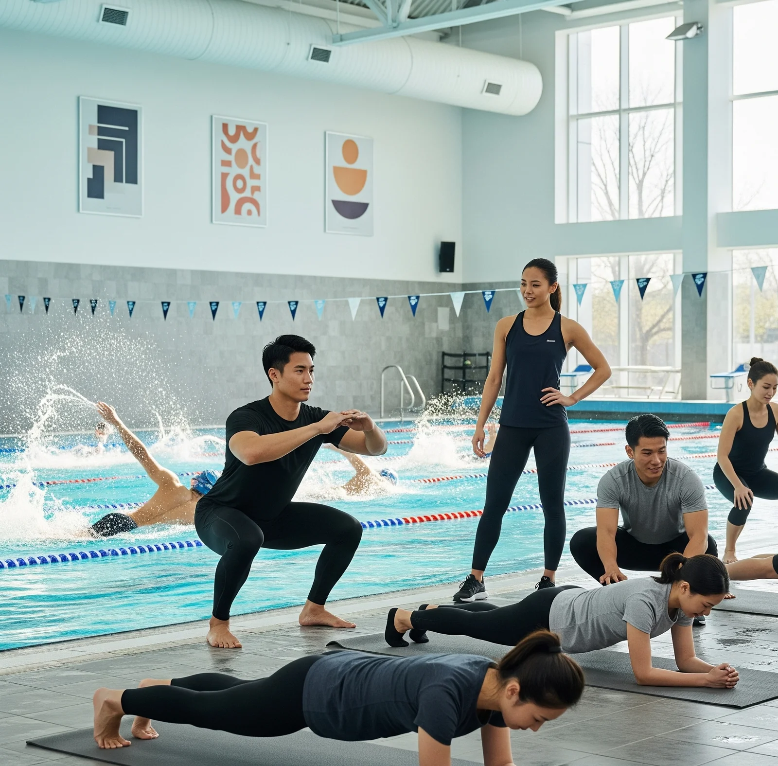 Benefits of Swimming + Fitness Training